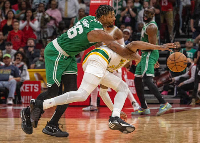 Boston Celtics guard Marcus Smart